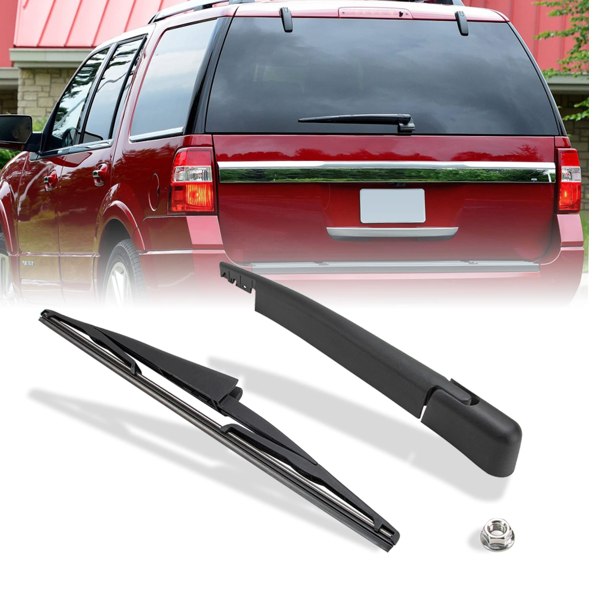Amazon.com: Shopauto Rear Windshield Wiper Arm Blade Assembly